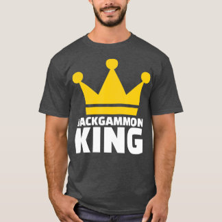 Backgammon King Tシャツ