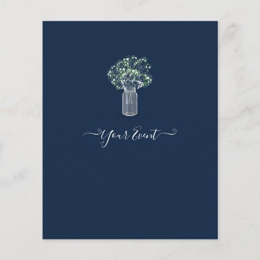 BACKGROUNDテンプレート-デザイン独自 チラシ (正面)