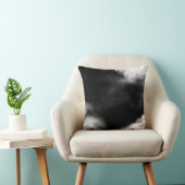 background – 黒と白のbackground_00001 クッション (椅子)