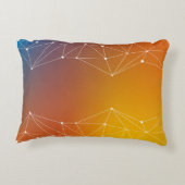 Background abstract line アクセントクッション (裏面)