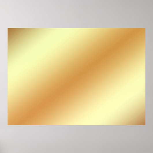 Background gold golden texture ポスター (正面)