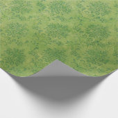 Background green template texture ラッピングペーパー (角)