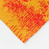 Background of birch bark close upAbstraction textu フリースブランケット (角)