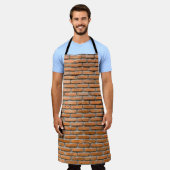 Background of old vintage brick wallaging, antique エプロン (着用した状態)