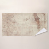 Background old dirty wood texture バスタオル (バスタオル)