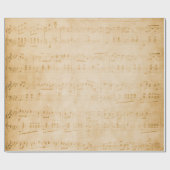 Background old vintage parchment ラッピングペーパー (フラット)