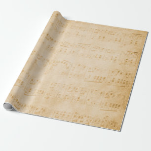 Background old vintage parchment ラッピングペーパー