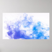 Background paint pattern smoke ink ポスター (正面)