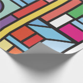 Background texture of stone wall. Background and t ラッピングペーパー (角)