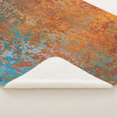 Background texture rust old brown シェルパブランケット (3/4)