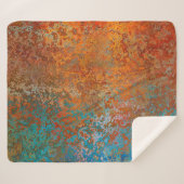 Background texture rust old brown シェルパブランケット (正面(横))