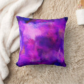 Background texture template purple クッション (ブランケット)