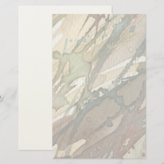 background watercolor 2 便箋 (正面/裏面)