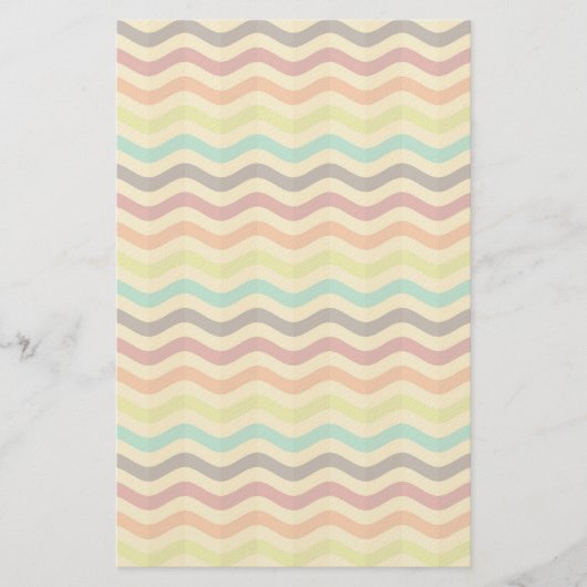 Background with stripes in retro 4 便箋 (正面)