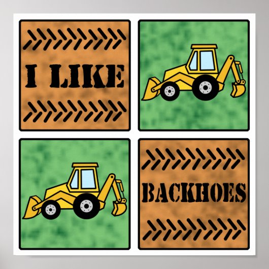 Backhoe ポスター (正面)