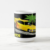 BackMotorの大きいマグ15のoz コーヒーマグカップ (中央)