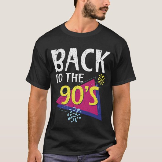Backohe 90年代 1990年 レトロ ファミリー パーティー tシャツ (正面)