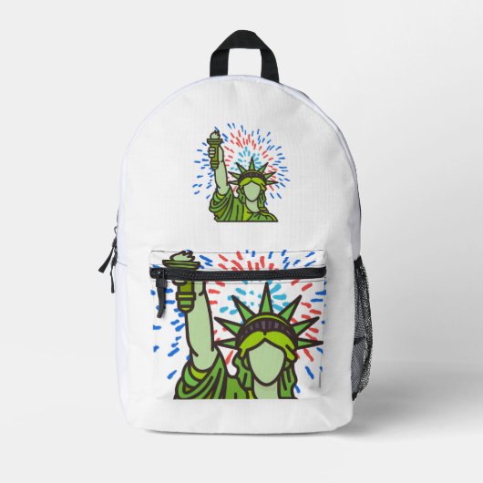 Backpack  プリントバックパック (正面)