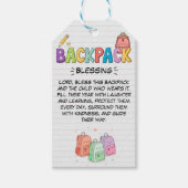 Backpack Blessing Double-Sided Tag ギフトタグ (正面)