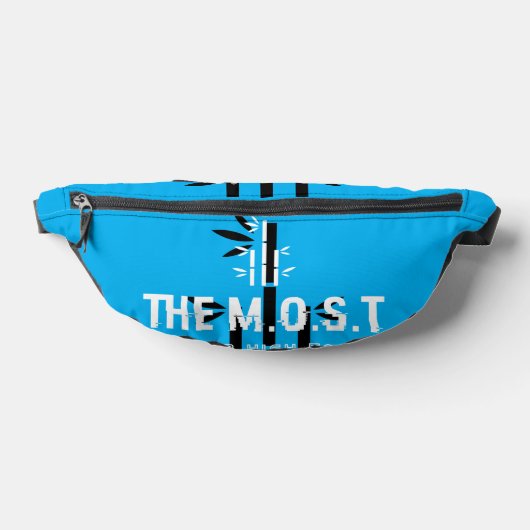 Backpack (blue) ファニーパック (レイダウン)