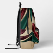 Backpack in stylish abstract graphic プリントバックパック (左)