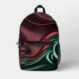 Backpack in stylish abstract graphic プリントバックパック