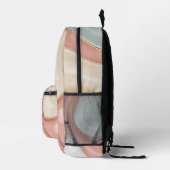 Backpack in stylish abstract graphic プリントバックパック (右)