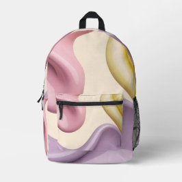 Backpack in stylish graphic プリントバックパック