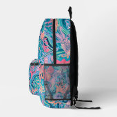 Backpack in stylish graphic プリントバックパック (右)