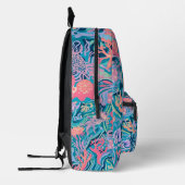Backpack in stylish graphic プリントバックパック (左)