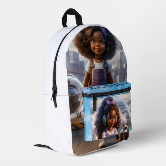 BACKPACK – Panola Adventures “Dream Big” Global Ex プリントバックパック (裏面左端)