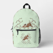 Backpack : Race is On プリントバックパック (正面)