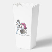 Backpack Snowman popcorn boxes フェイバーボックス (正面)