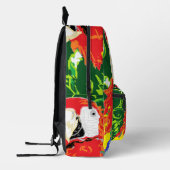 Backpack  :  Traveling Parrot  プリントバックパック (左)