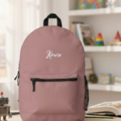 backpack with initials of the name, school bag プリントバックパック