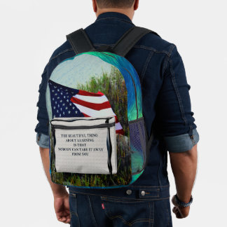 Backpacks プリントバックパック