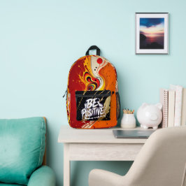 backpacks kids watercolor back to school modern プリントバックパック