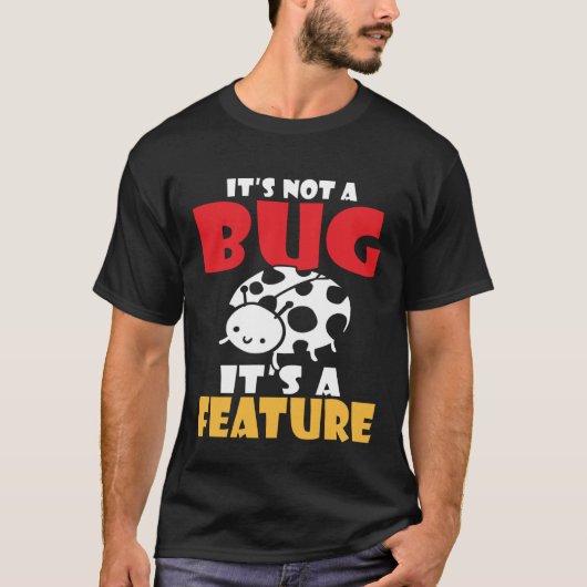 Backprint機能のバグではないProgrammiere Tシャツ (正面)
