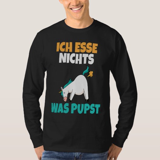 Backprint I don't eat anything that farts vegans a Tシャツ (正面)