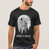 Backprint Preserve and Protect wolves and wolf pac Tシャツ (正面)