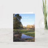 Backroads Reflection Note Card カード (正面)