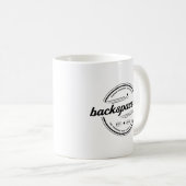 backspace.fmオリジナルマグカップ コーヒーマグカップ (正面右)