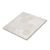 Backsplashの花柄 タイル (側面)