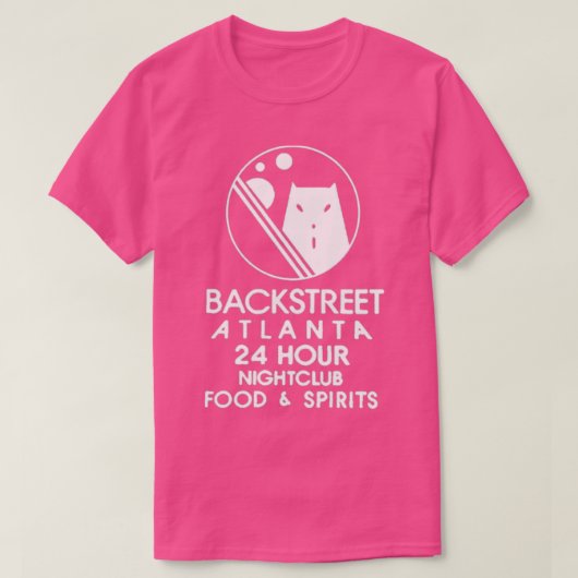 BACKSTREET ATLANTA  Tシャツ (デザイン正面)