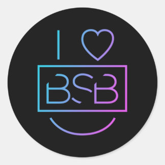 Backstreet I He Bsb ラウンドシール