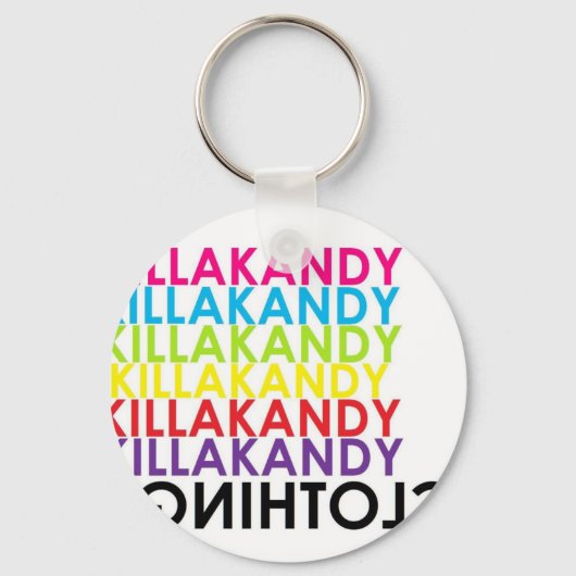 Backwards Keychain :) キーホルダー (正面)