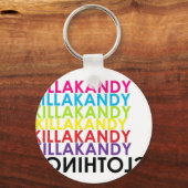 Backwards Keychain :) キーホルダー (正面)