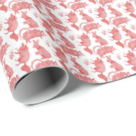 Backyard Animals Holiday Wrapping Paper ラッピングペーパー