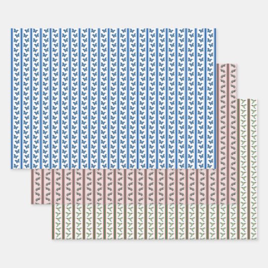 Backyard Animals Wrapping Paper ラッピングペーパーシート (セット)