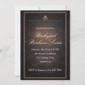 Backyard BBQ Soirée 招待状 (正面)